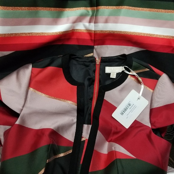 🍒NWT🍒 TED BAKER ARANIIE SAHARA DRESS - Picture 5 of 8